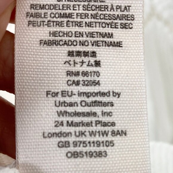 Free People | UO White Crochet Top Size Small - Picture 5 of 10